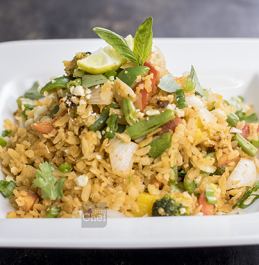 Thai Veggie Poha Recipe